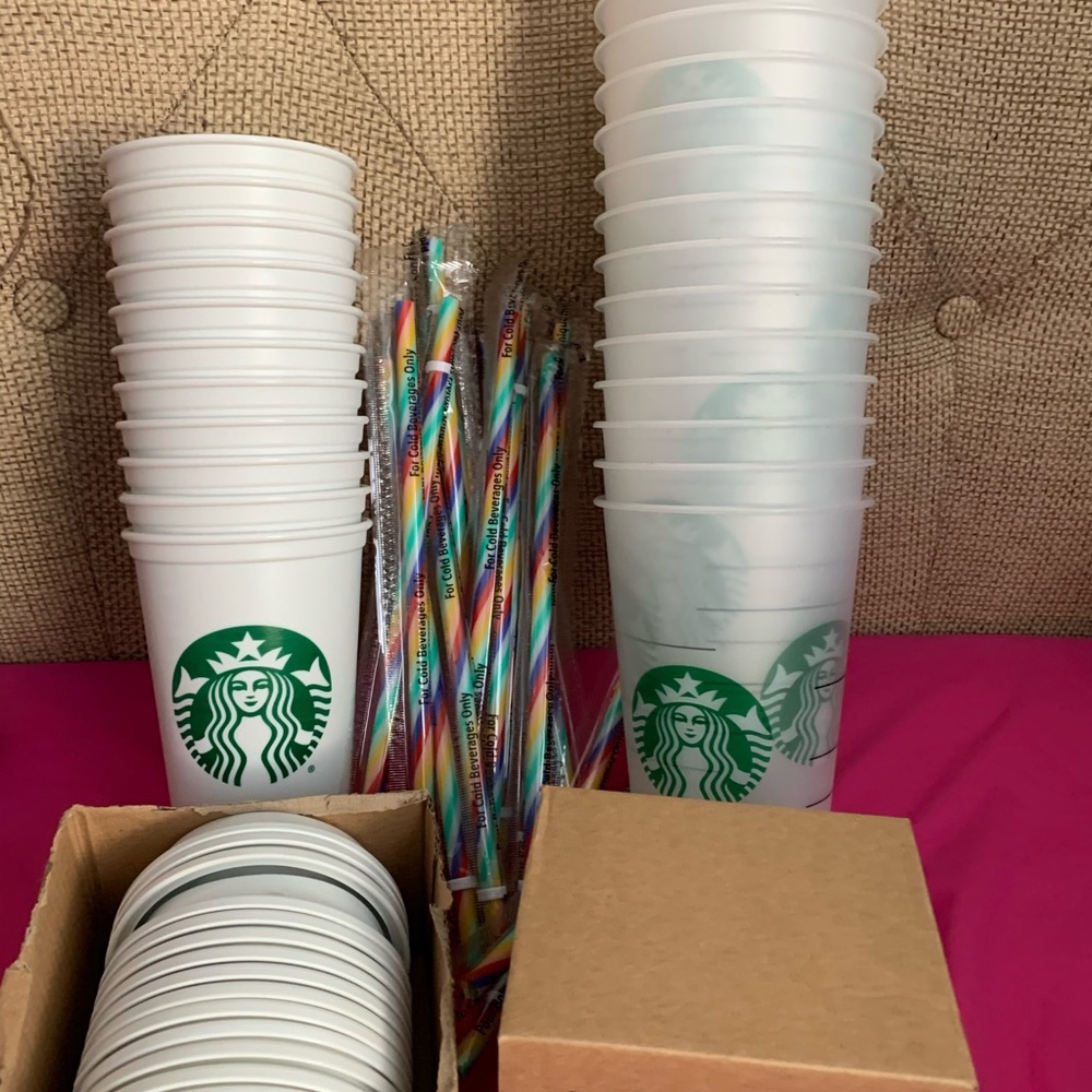 Starbucks reusable cup 30 pcs